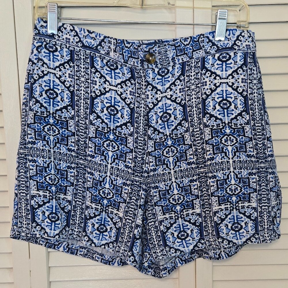 Caribbean Joe Batik Print Shorts - Size S